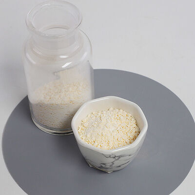 SHUANGYAN Kül İçeriği %003 Melamin Granülleri Molekül Formülü C3H6N6 Kimya Endüstriyel Üretimi İçin Uygun Malzeme