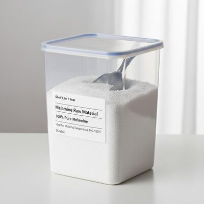 raf ömrü 1 Yıl Melamin hammaddesi % 100 Melamin Kalıplama için idealdir 140-180 derece Selsüs sıcaklığı Dayanıklı