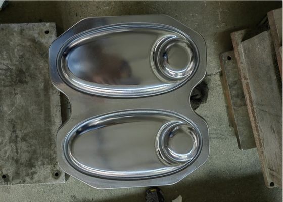 Restoran Melamin Yemek Tabakları Sıkıştırma Kalıbı 5 İnç Yüksek Hassasiyet