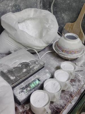 Toplu %99.8 Saflık Melamin Reçine Tozu CAS 108-78-1 UF1P Toksik Olmayan