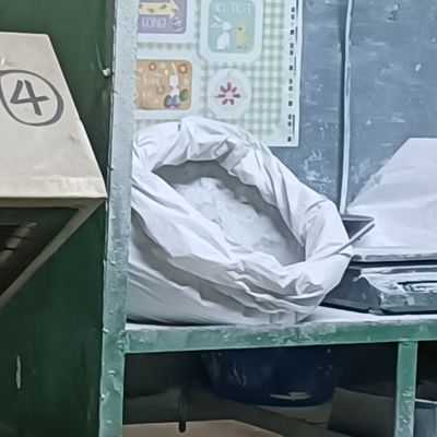 İmitasyon Porselen İçin Beyaz Kristal Melamin Cam Tozu Kimyasal Sınıfı