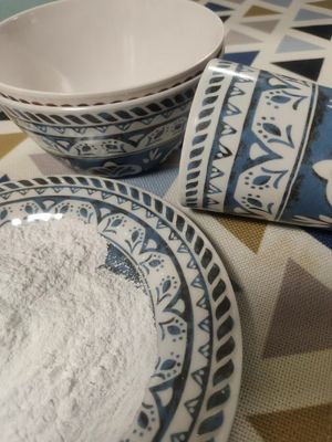 UF1P Melamin Özel Malzeme Tozu / Beyaz Reçine Tozu CAS 108-78-1