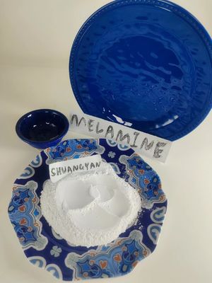 Sofra Takımları Melamin Parlatıcı Toz% 99.85 Saflık Renkli Endüstriyel Sınıf