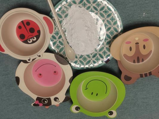 %99.8 Amino Kalıplama Plastik Melamin Reçine Tozu Bileşik 25kg / Çanta