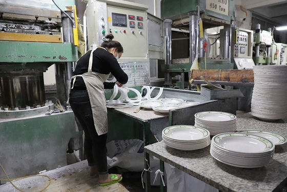 Melamin Yemek Takımları İçin Toksik Olmayan% 100 Beyaz Melamin Cam Tozu 10Kg / Torba