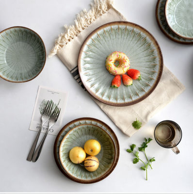 Parti Tabakları ve Kasaları 12pc Melamine Yemek Cihazları Seti Iso