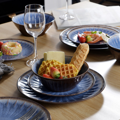 Sıcaklığa Direnme Melamin Masa Cihazları Mikrodalga Dışarıya