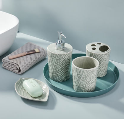 Diş fırçası tutucular, seramik banyo aksesuarları seti, Şükran Günü hediyesi, banyo dekorasyonu, sabun dağıtıcı banyo, El P