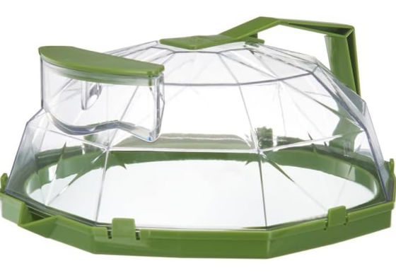 Güzel Güzel Mikrodalga Sıçrama Kapağı Gıda Mutfak Gadgets 10 Inch Handle ile