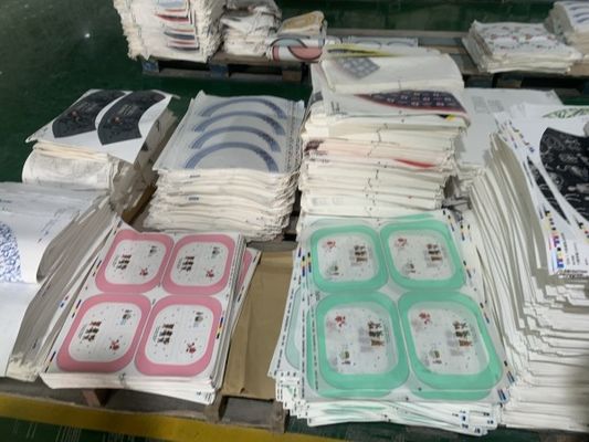 100% kalın özelleştirilmiş reçine melamine dekor kağıdı Melamine yemek takımları için