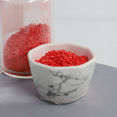 Formlama Basıncı 80 ila 140MPa Malzeme için Sublimasyon Sıcaklığı 300 Santigrat ve yoğunluğu 1.573 G cm3 sağlayan Melamin Granülleri