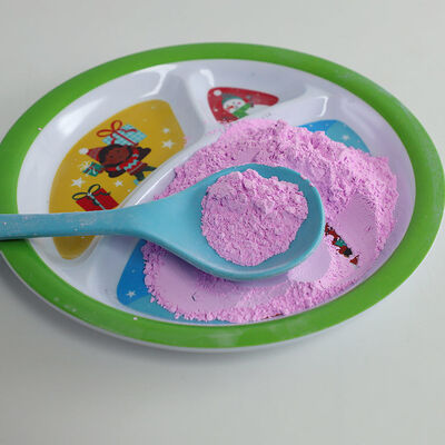 GUFAITH Pembe Melamin Tozu Gıda Sınıfı Melamin Formaldehit Reçine Ham Maddesi Sofra Takımı Renkli Melamin Kalıplama Bileşiği Kararlı Mükemmel Akış